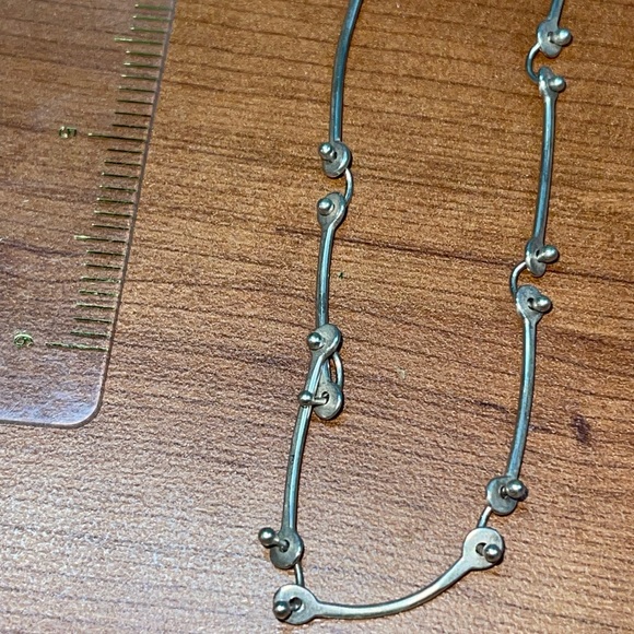 Unique, one of a kind Sterling Silver necklace - Picture 6 of 6